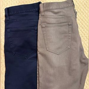 2 Banana Republic Traveler Slim Fit Pants